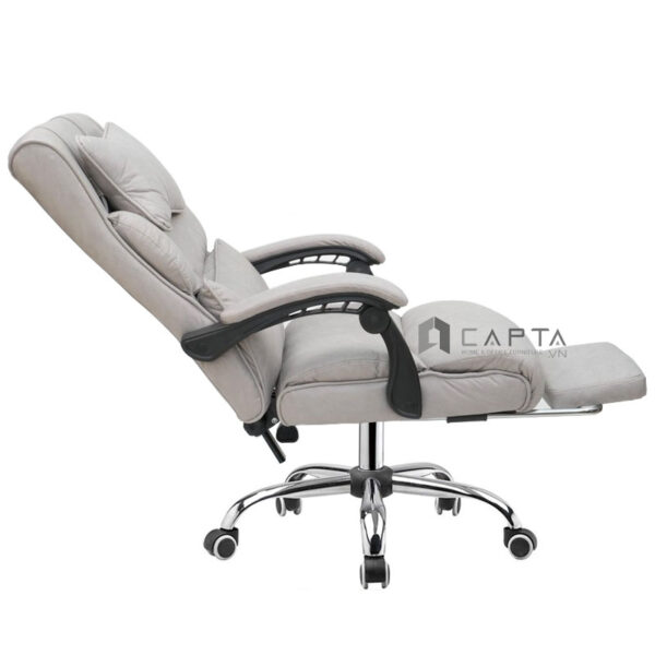 Ghế văn phòng ngả lưng nghỉ trưa nhập khẩu Ghế làm việc có gác chân CR4109-P Relaxing Office Chairs