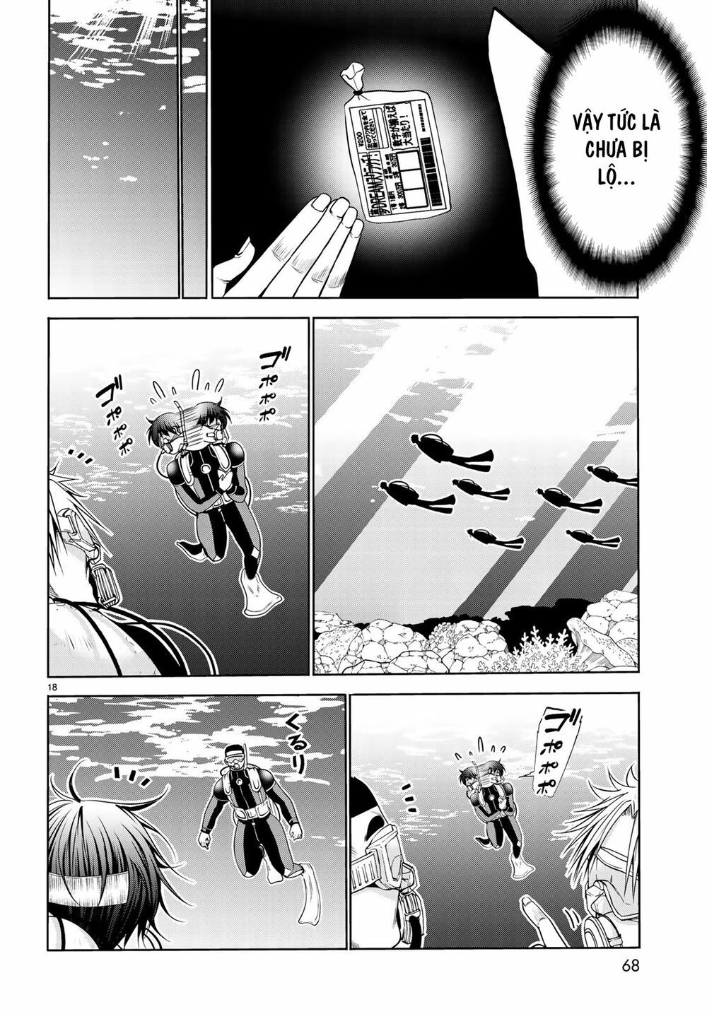 cô gái thích lặn - grand blue chapter 61 18