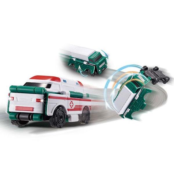 Đồ Chơi Xe Biến Hình Transracers Post Car / Ambulance - Vecto VN463875-39