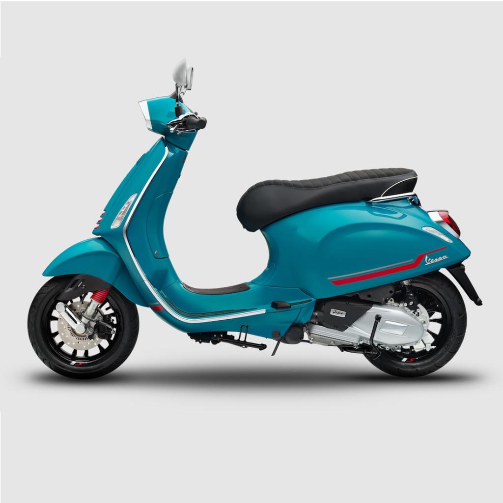 Xe Tay Ga Vespa Sprint S 125 Màu Xanh Da Trời Blue Audace