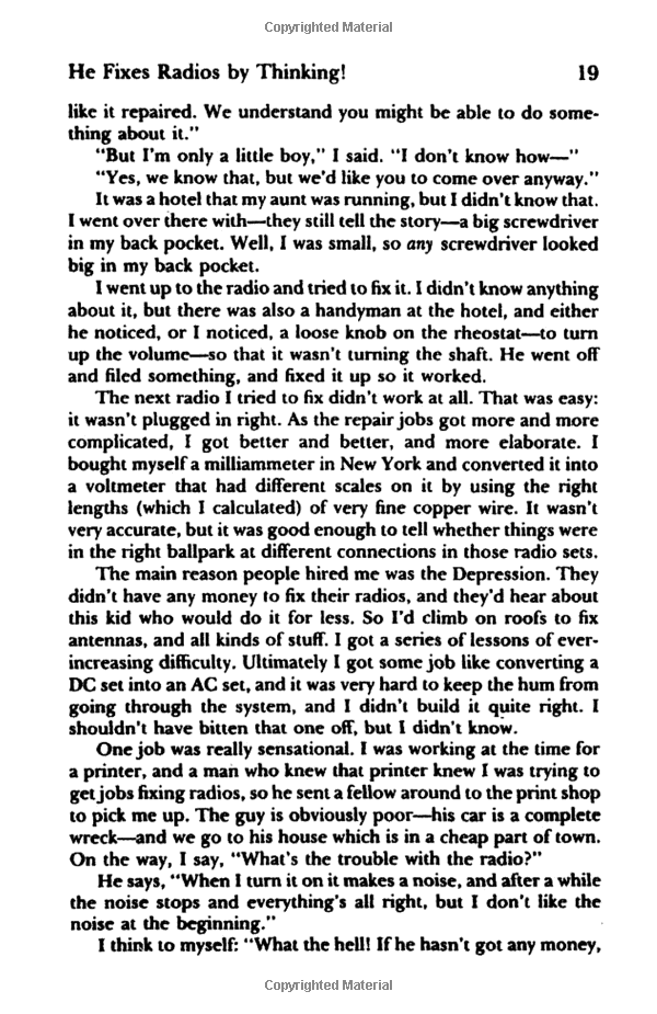 &quot;Surely You're Joking, Mr. Feynman!&quot;: Adventures of a Curious Character as Told to Ralph Leighton