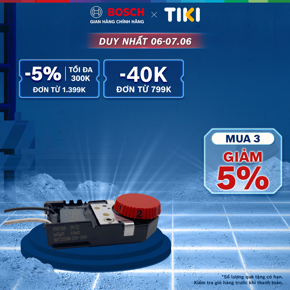 Mạch ổn tốc Bosch phụ tùng cho máy chất lượng chuẩn Đức HÀNG CHÍNH HÃNG