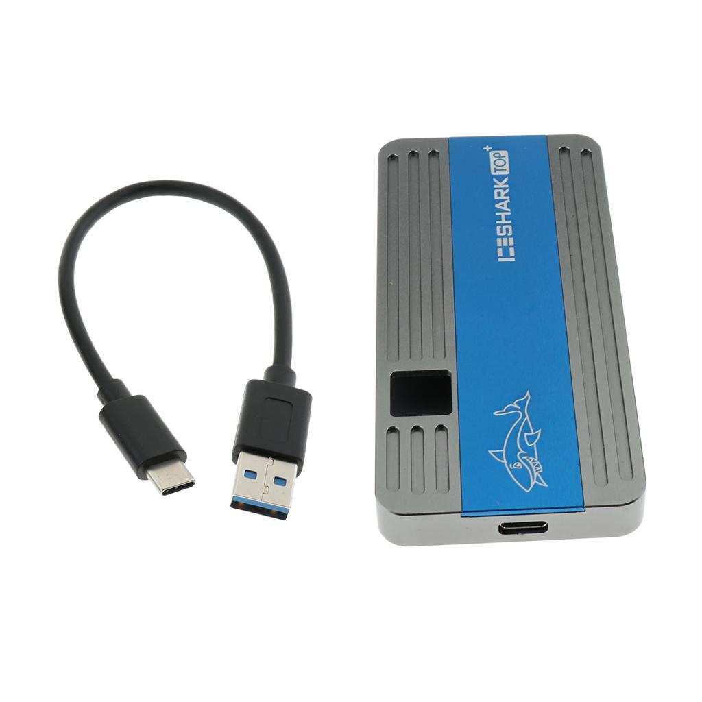 USB C Type-C to NVMe M.2 Mobile Hard Disk Box 10Gbps M.2 SSD Enclosure M Key