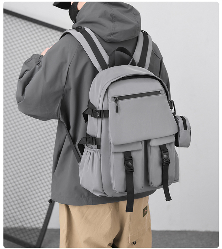 Balo thời trang phong cách Hàn Quốc dày dặn chống thấm nước dùng cho đi học, đi chơi - BEE GEE – BLTT9140