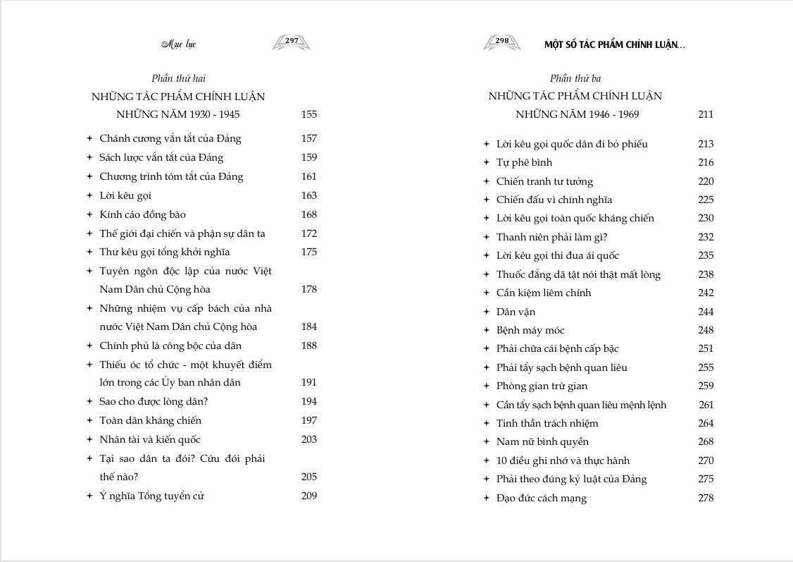 HỒ CHÍ MINH - MỘT SỐ ÁNG VĂN CHÍNH LUẬN TIÊU BIỂU -  NXB Chính Trị Quốc Gia Sự Thật