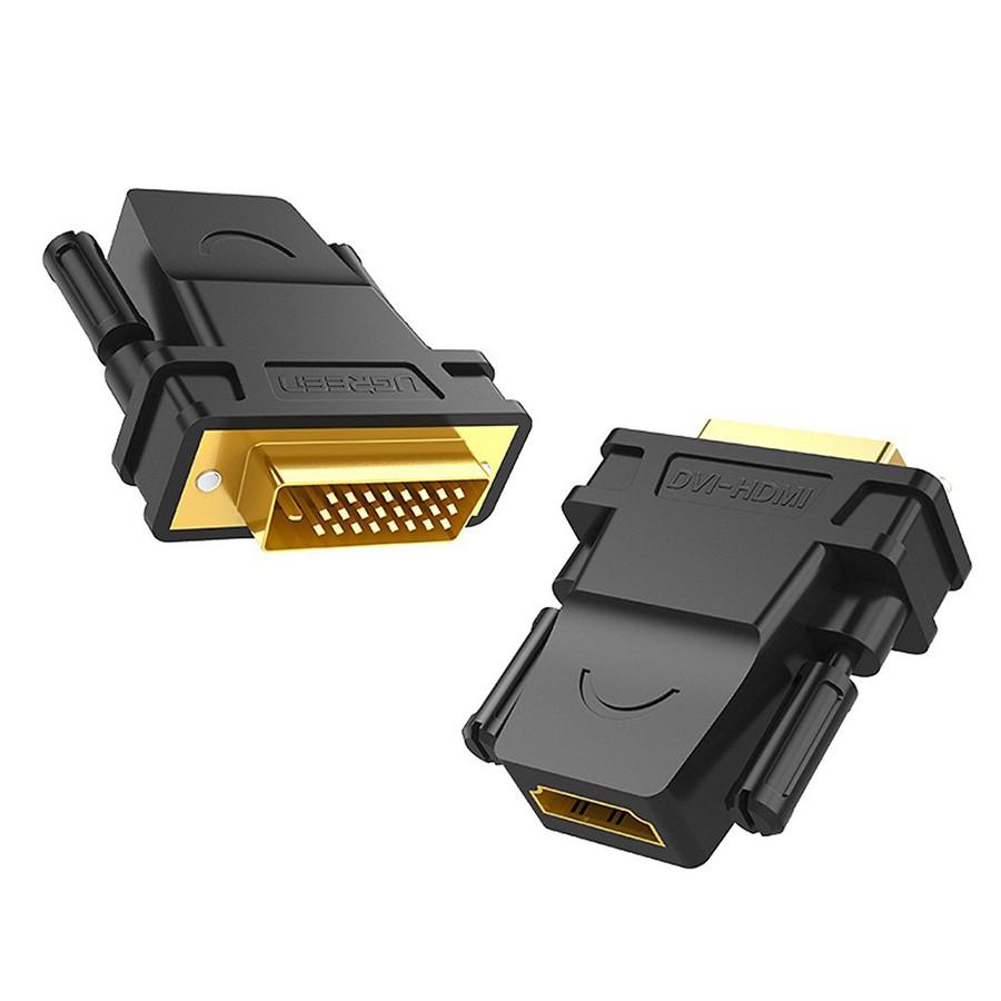 Đầu chuyển đổi DVI 24+1 to HDMI Ugreen 20124 cao cấp - Hàng Chính Hãng