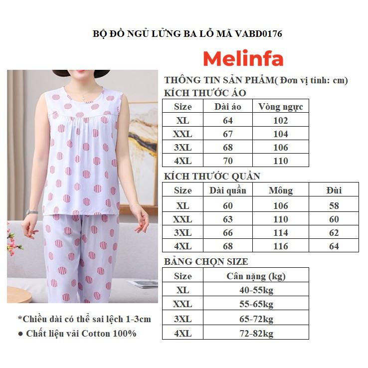 Bộ đồ ngủ ba lỗ nữ, bộ đồ lửng mặc nhà chất vải lanh cotton thoáng mát nhiều màu, bộ đồ lanh nữ mã VABD0176