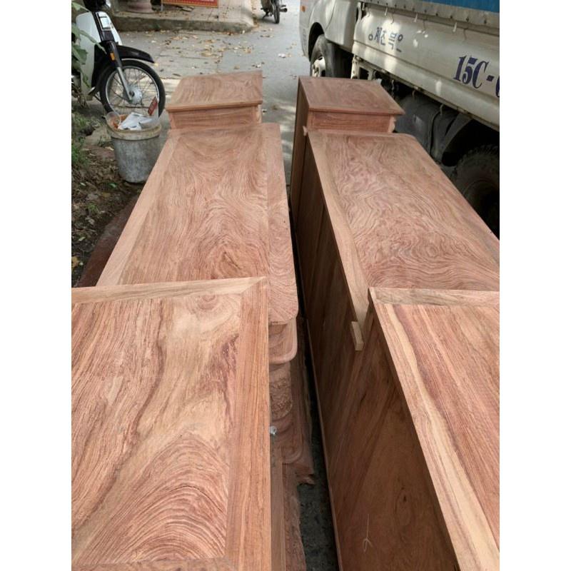 Kệ tivi cột nho gỗ hương đá. Hàng mộc và phun hoàn hiện