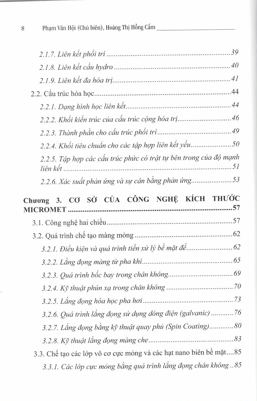 Công Nghệ Chế Tạo Cấu Trúc Micro Và Nano