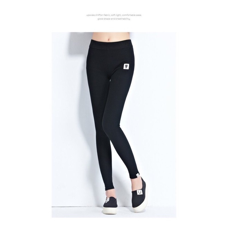 Quần legging MÈO lót lông cực ấm