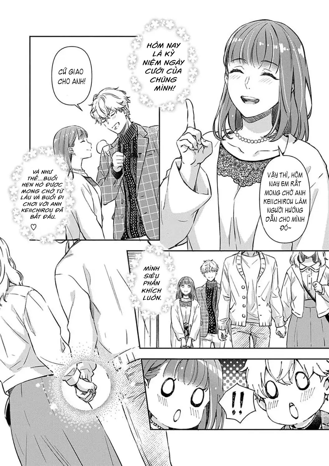 Hôn Nhân Tình Yêu Của Cặp Đôi Konihata chapter 8.1 - Trang 3