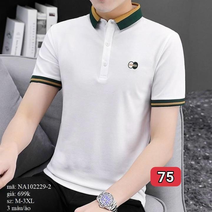 Áo thun nam nữ cổ bẻ polo cao cấp vải cotton siêu co dãn hàng chuẩn shop Phuongnamshop20 m51