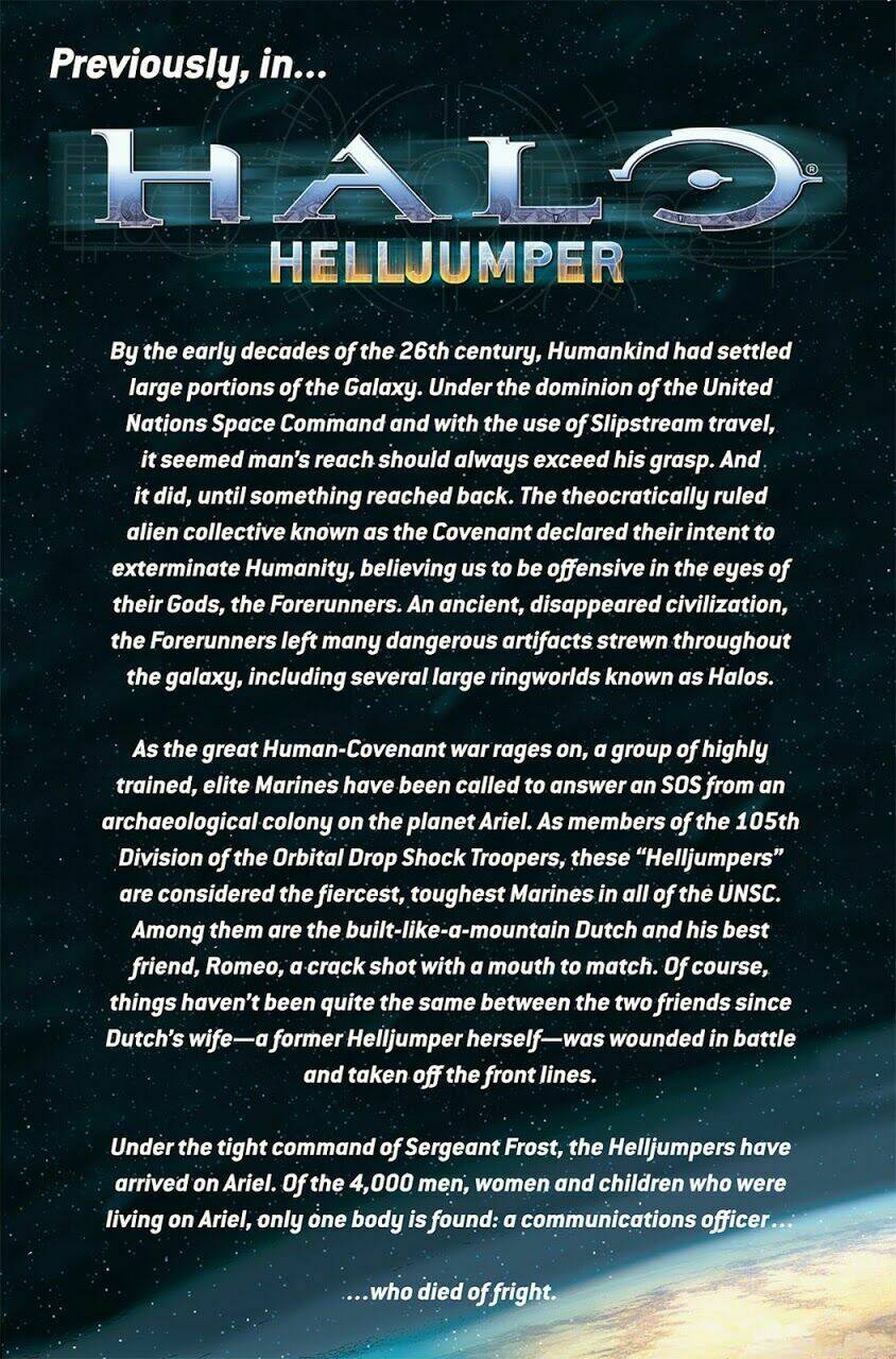 halo - helljumper | phi ngục tổ chapter 2 2