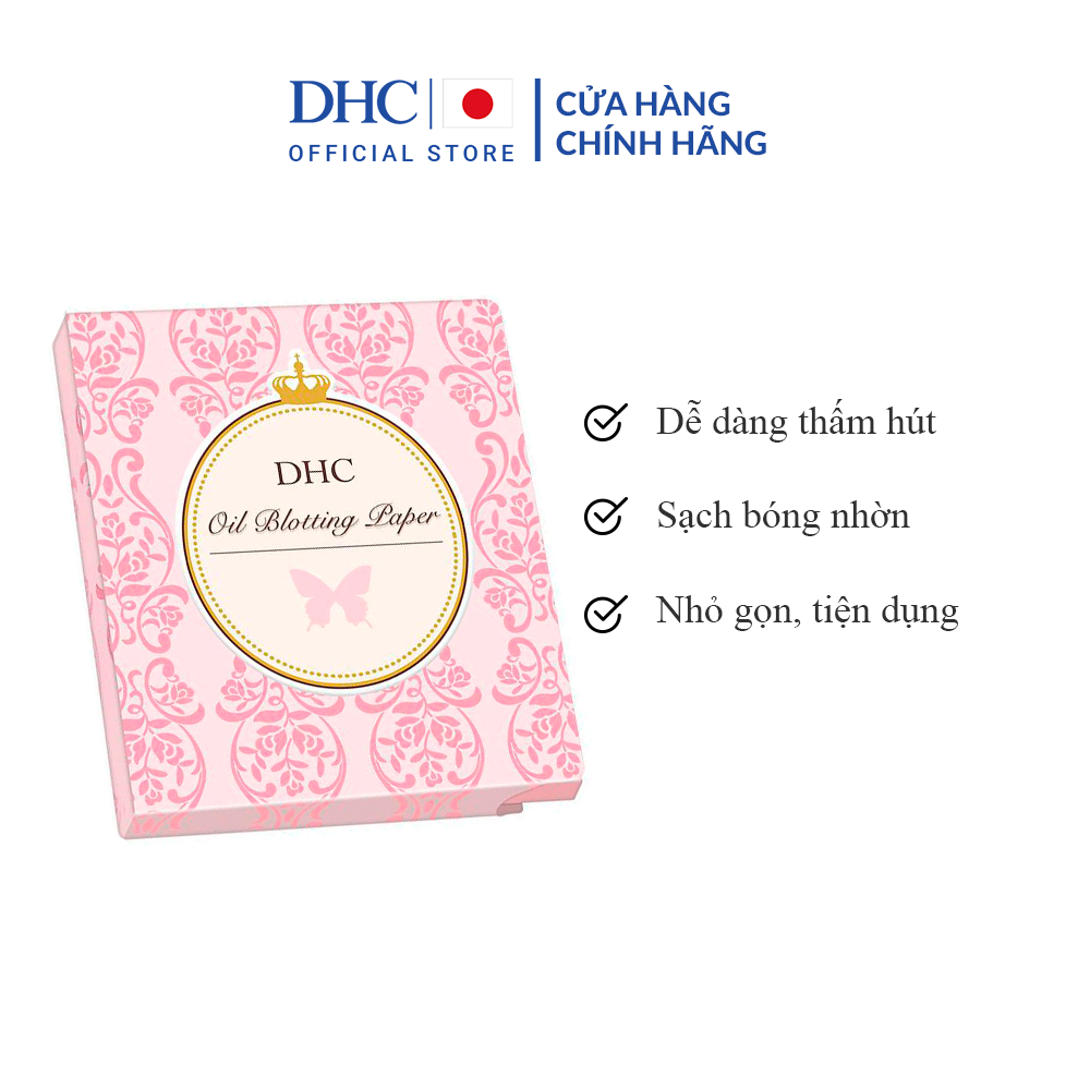 Giấy Thấm Dầu DHC Oil Blotting Paper (100 Miếng)