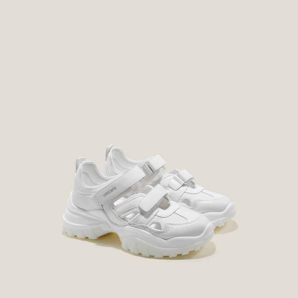 Vascara Giày Sneaker Quai Cut-Out Phối Đế Chunky - SNK 0063