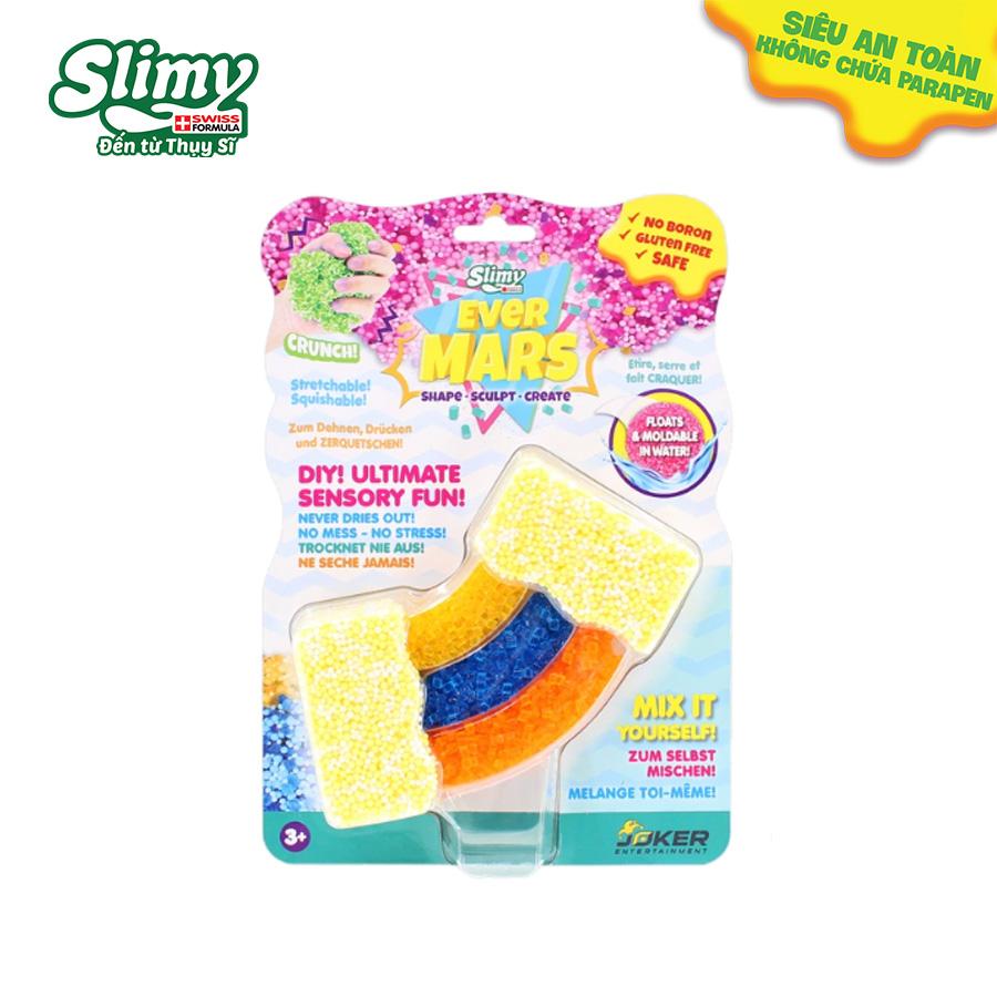 Đồ Chơi SLIMY Slime Xốp Trộn Hạt Thủy Tinh Lấp Lánh Nhiều Màu Set Vàng 38052/YE