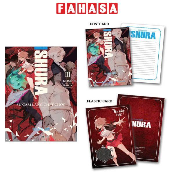 Sách - Ishura - Tu La Dị Giới - Tập 3 - Sự Câm Lặng Chết Chóc - Tặng Kèm Postcard + Thẻ Card Phủ Nhũ