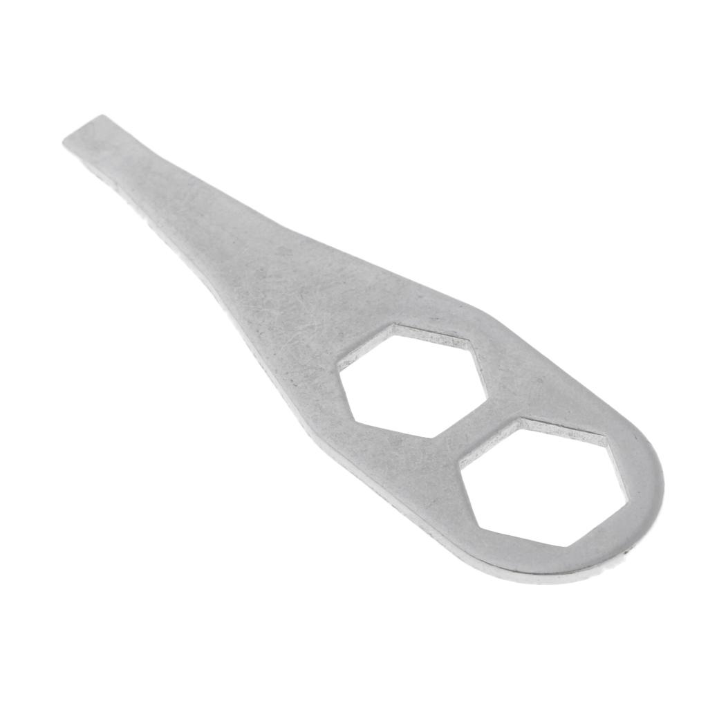 Aluminum Alloy Fishing Reel Parts Reel Handle Tool Nut Wrench Fishing Tool