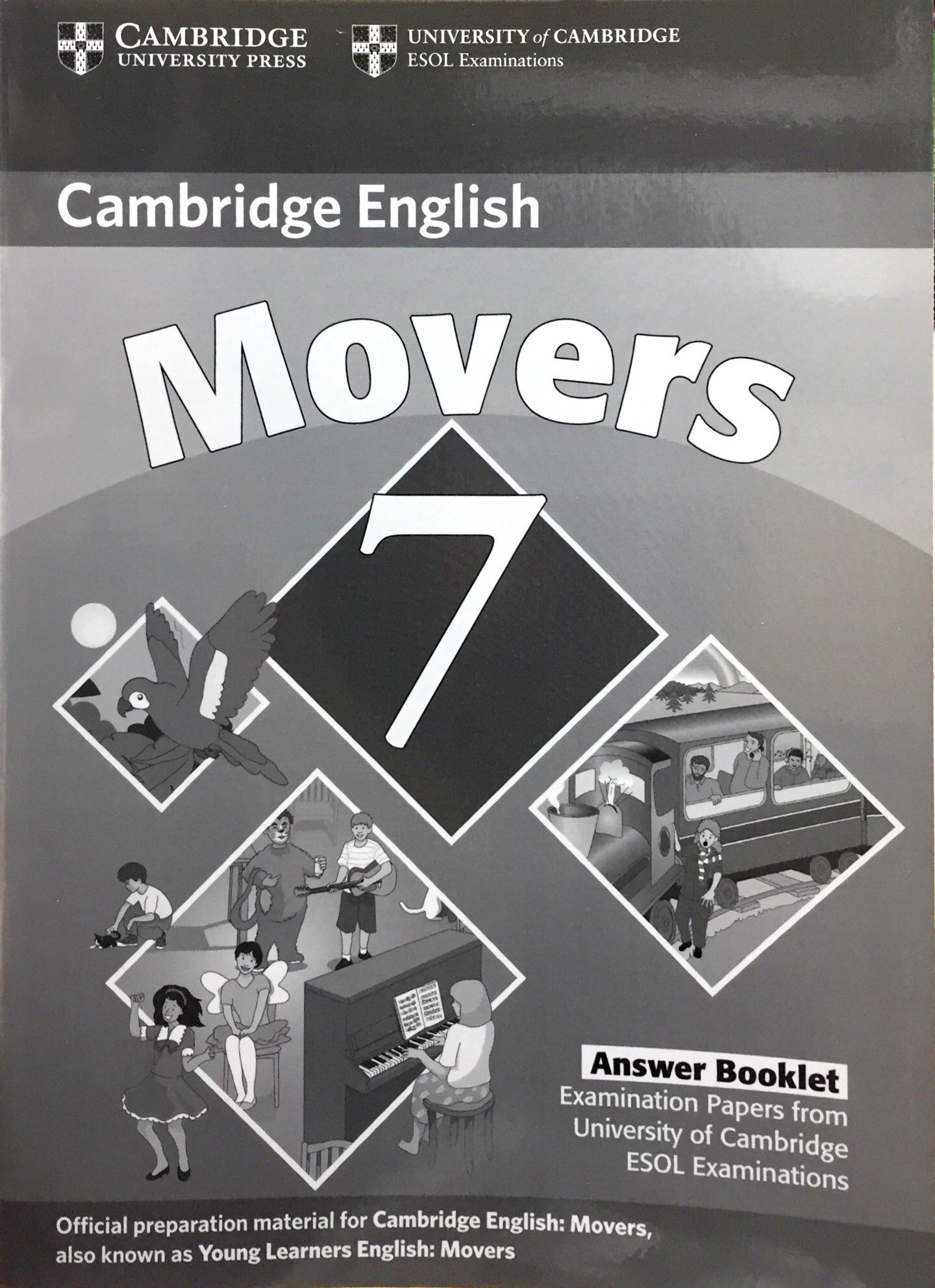 Cambridge Young Learners English Tests 7 Movers Answer Booklet