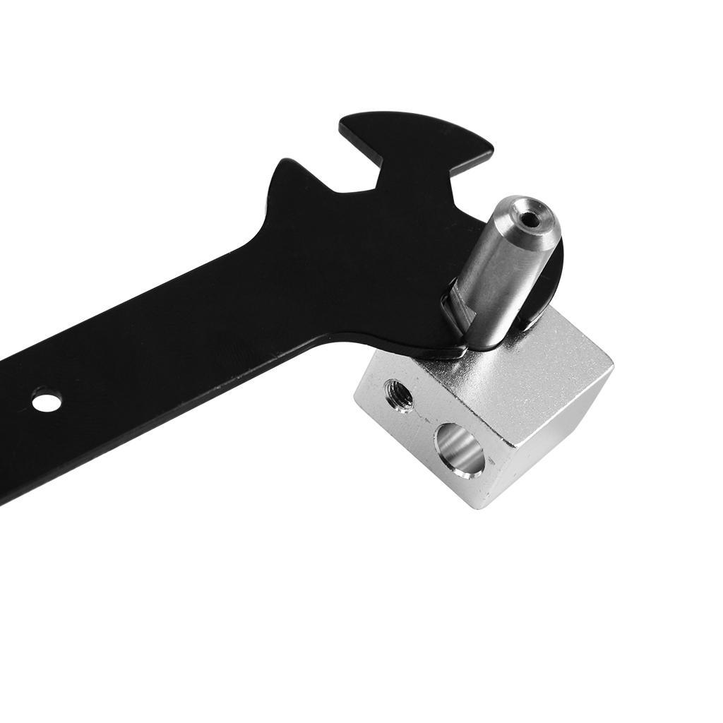 Parts Tool Wrench Stay 5.7mm to 20.2mm Steel Spanner Black