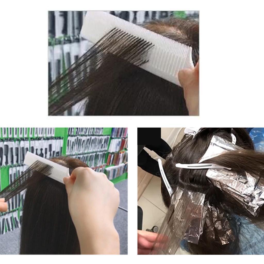 50X Disposable Hair Cutting Cape Hair Salon Gown Barber Capes + Hair Comb