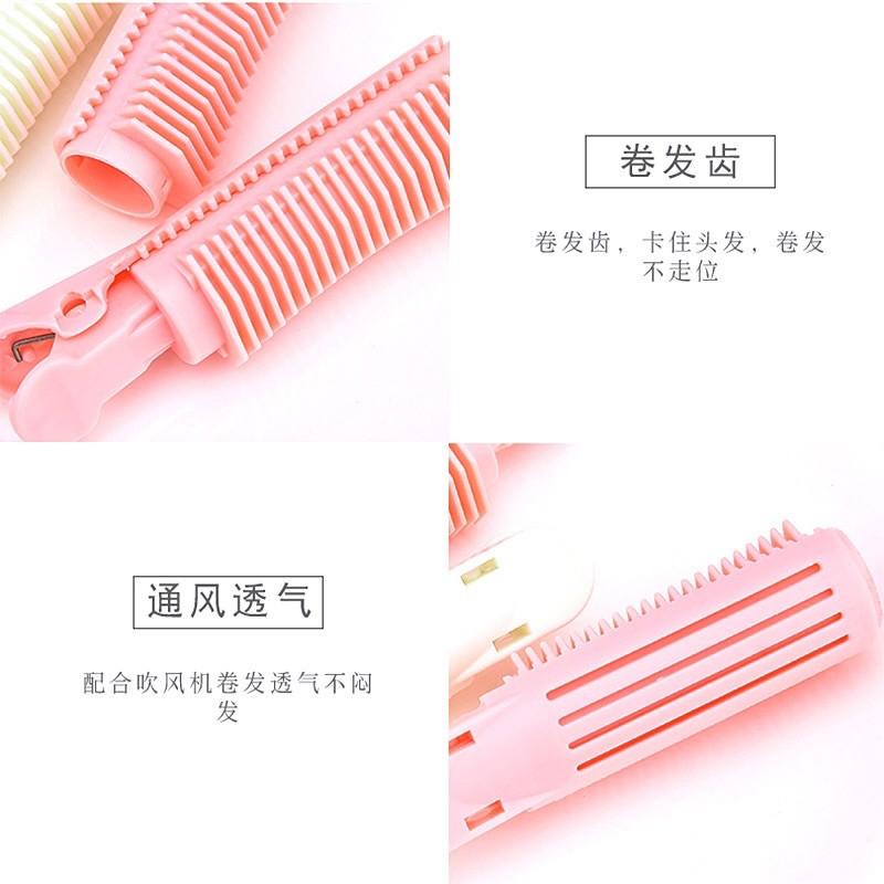 Set 3 lô kẹp uốn phồng chân tóc Hàn quốc màu pastel dễ thương