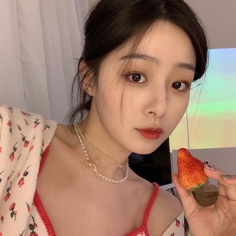 Chocker nơ phối ngọc