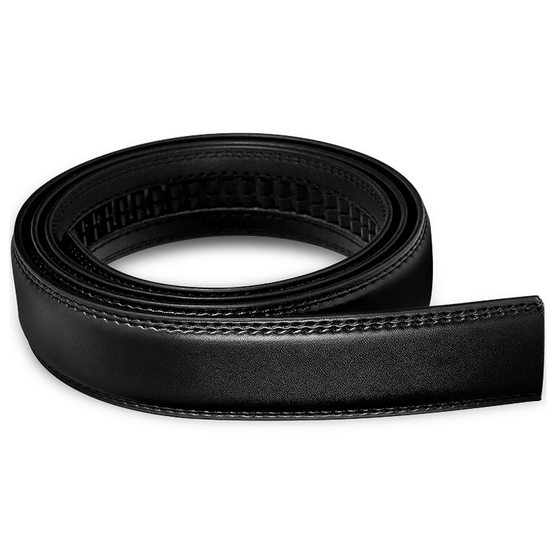 Dây thắt lưng nam dây nịt nam da bò hàng cao cấp dùng cho khóa tự động kích thước 3.5cm