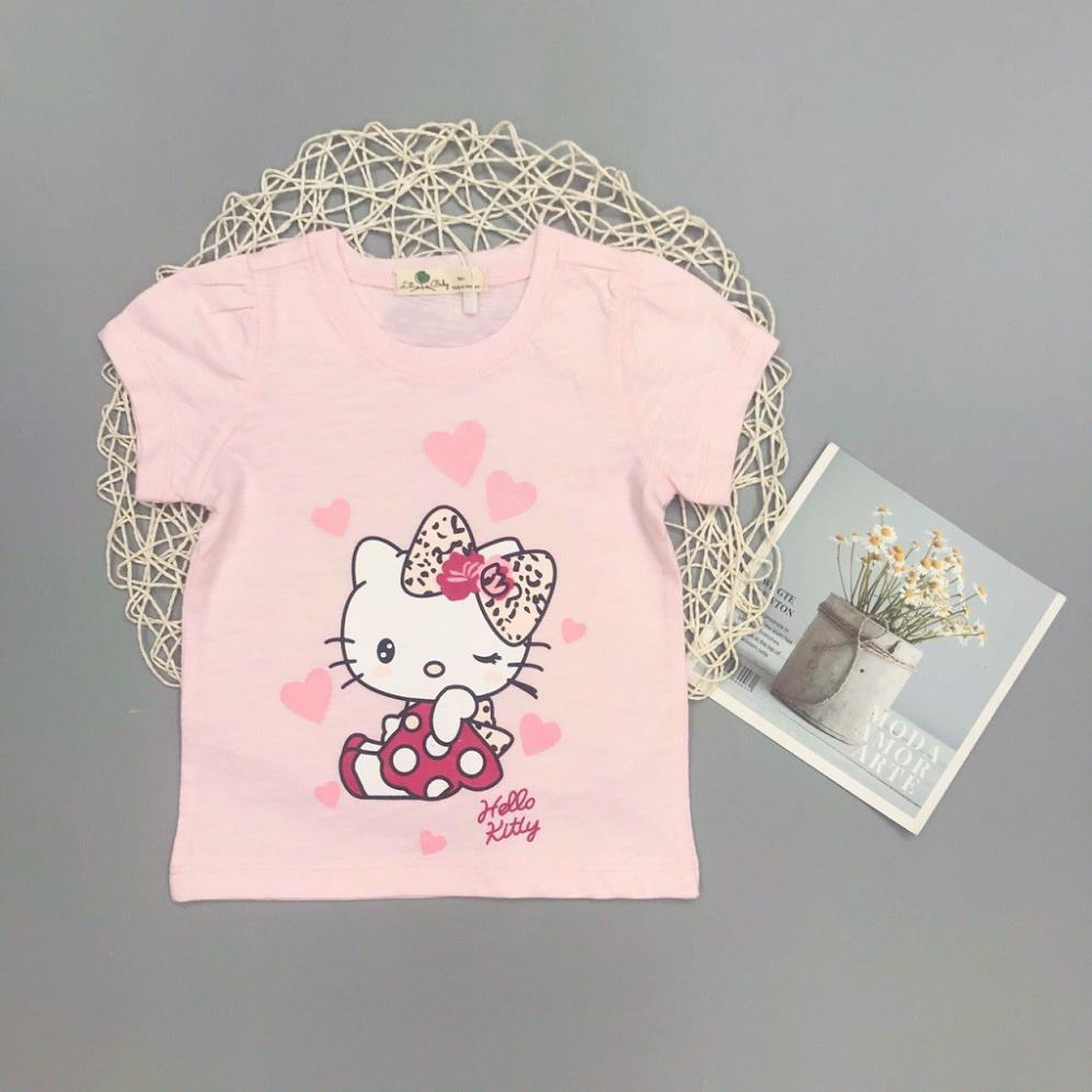 Áo Thun Bé Gái, Size 1-5, Hàng Made In Vn, Chất Cotton Xược Xuất Dư Đẹp, Nhiều Màu Sắc Cho Bé Lựa Chọn