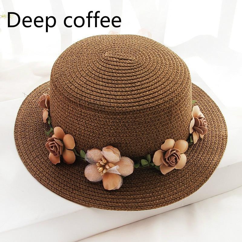 Ladies Hat Summer Outdoor Travel Beach Sun Hat Foldable Color Straw Hat Hiking Hat Fashion Trend Student Bucket Hat