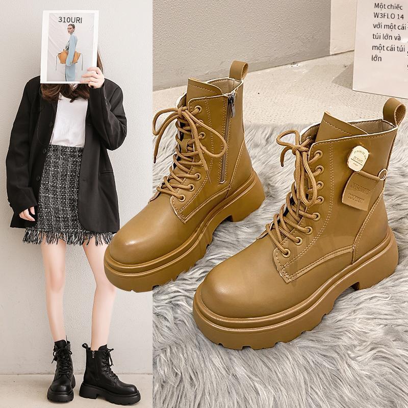 Đảm bảo chất lượng giày nữ đảm bảo chất lượng giày nhỏ màu trắng ngoài trời ins giày hợp thời trang ngoài trời giày nữ cỡ lớn