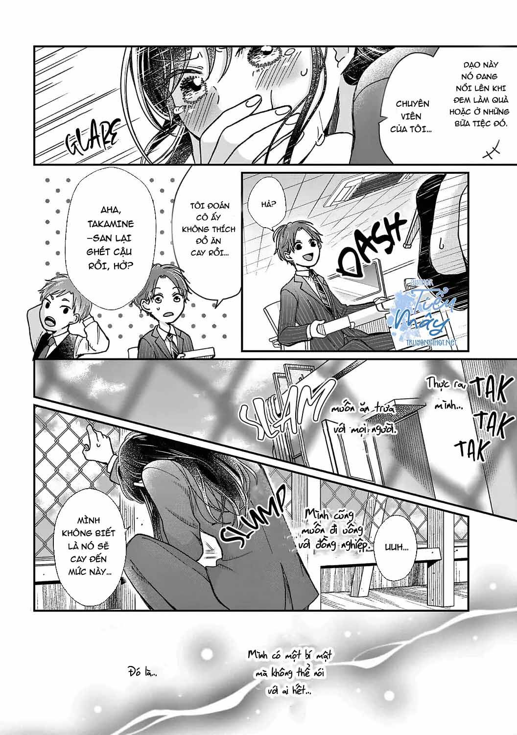 đồng nghiệp ưu tú phát hiện ra điểm yếu của tôi chapter 1 8