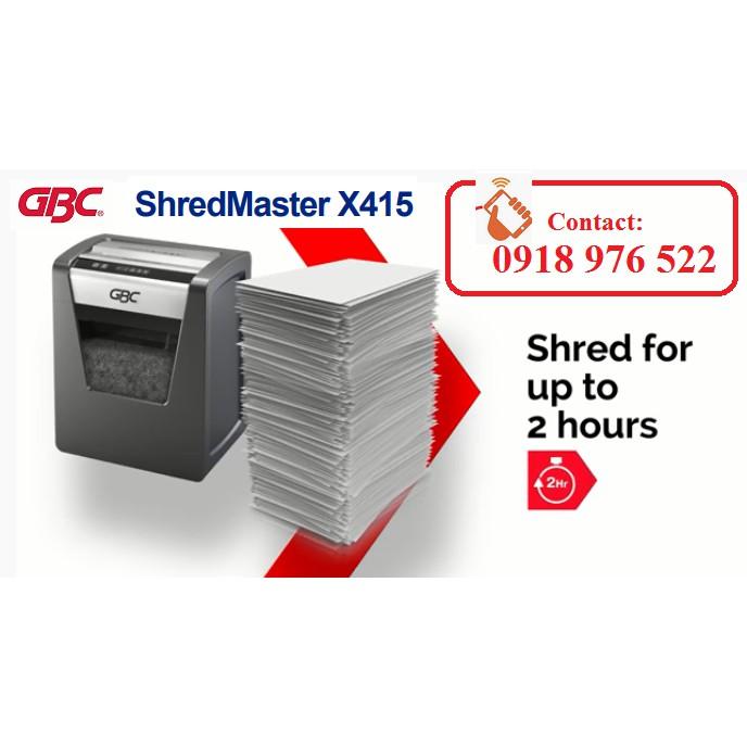 MÁY HỦY TÀI LIỆU GBC SHREDMASTER X415