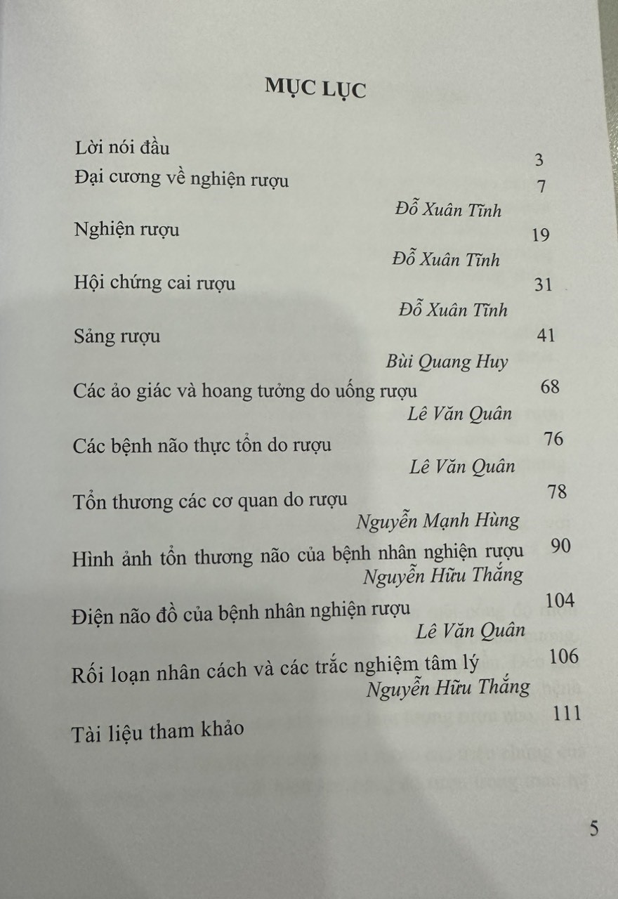 Điều Tri Nghiện Ruou (Xuất bản lần thứ 2 có sửa chữa và bổ sung)