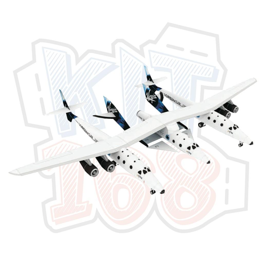 Mô hình giấy Vũ trụ tàu không gian máy bay SpaceShipTwo and White Knight II