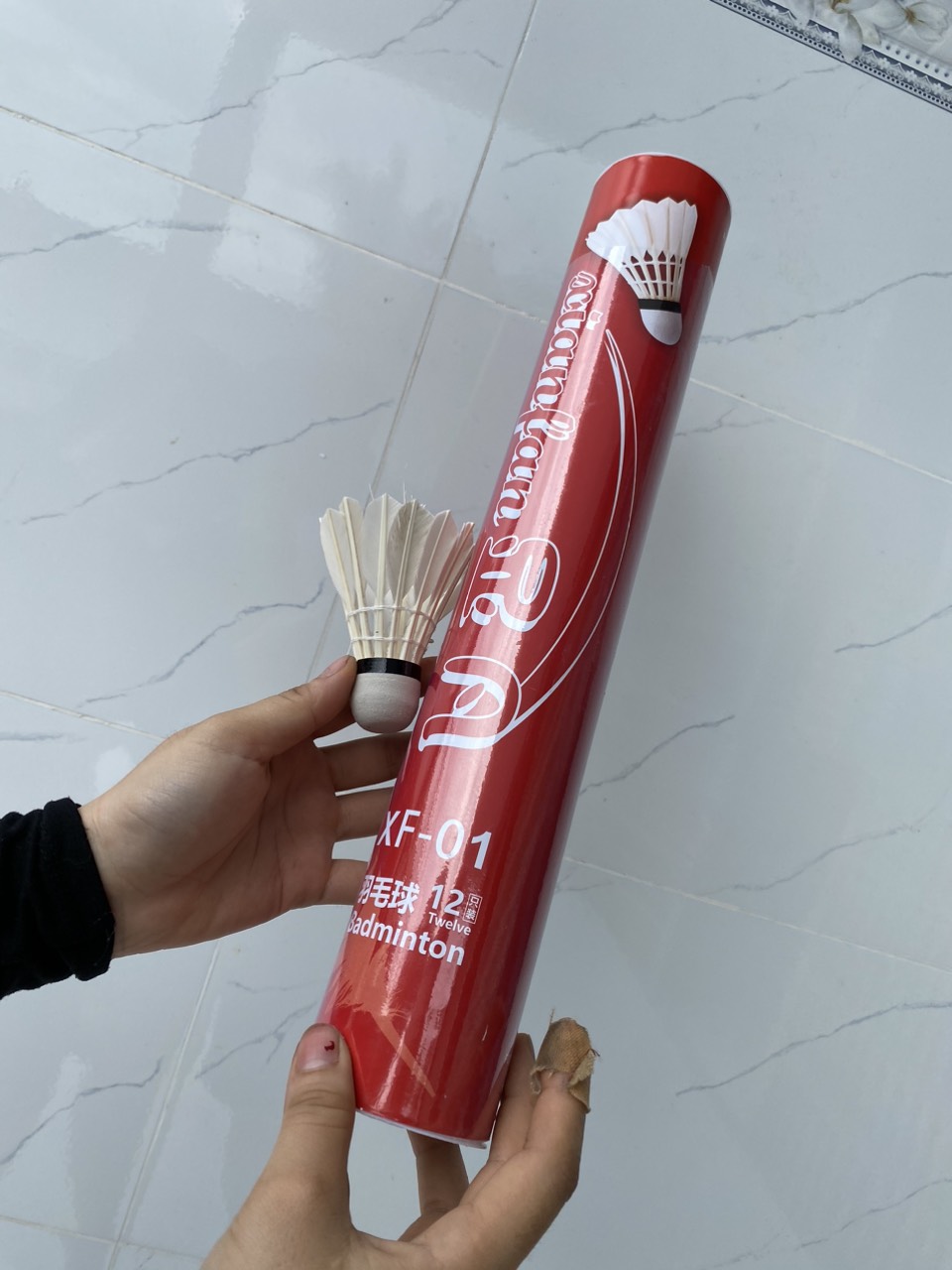Ống cầu lông 12 trái