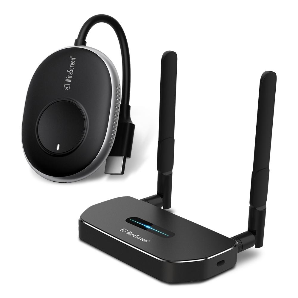 HD Wireless Transmitter Receiver Set Wireless Display Adapter Support 4K Image Long Transmission Distance Plug and Play
