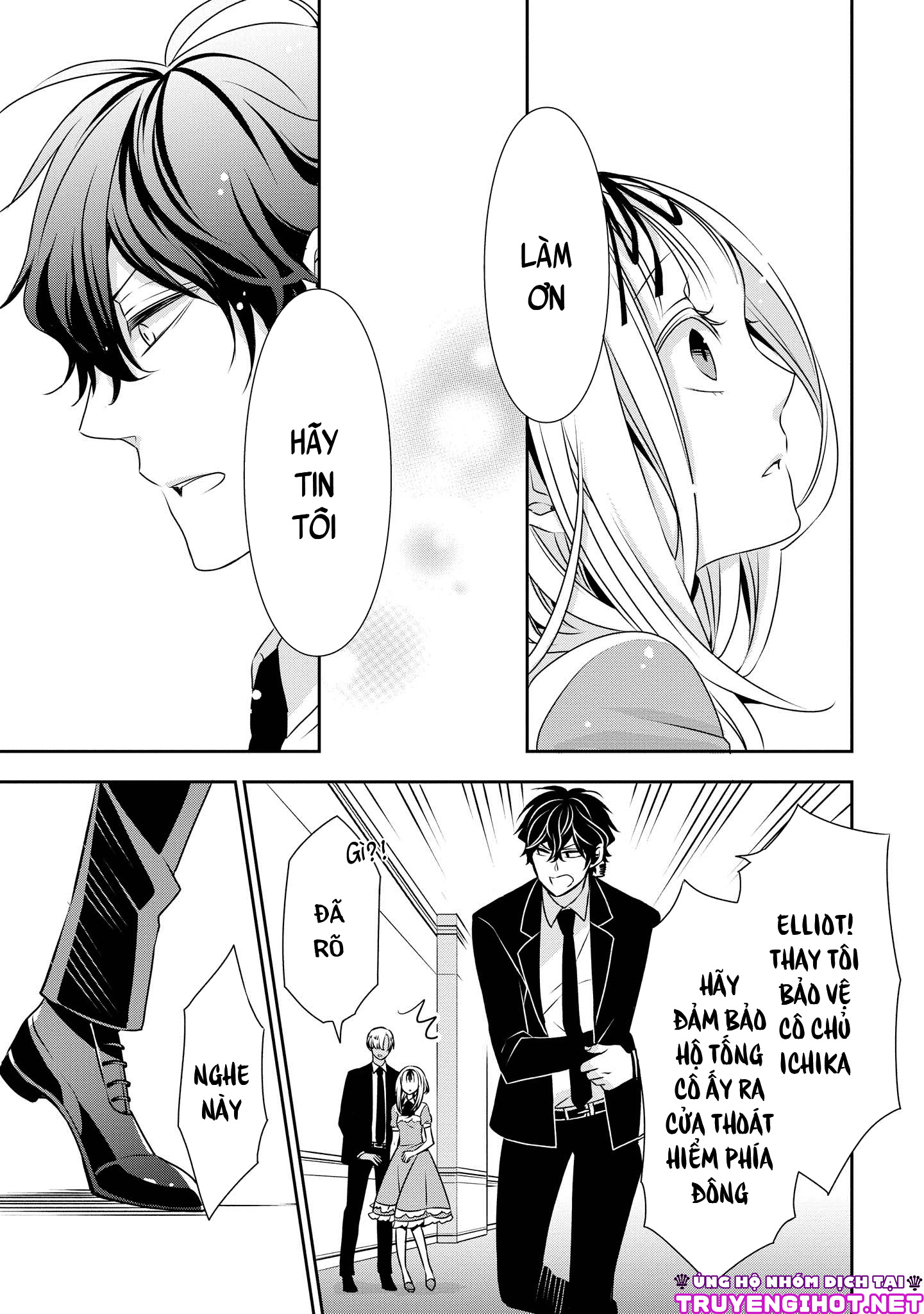 Ojou-sama ga Mamorasete Kurenai chapter 10 - Trang 9