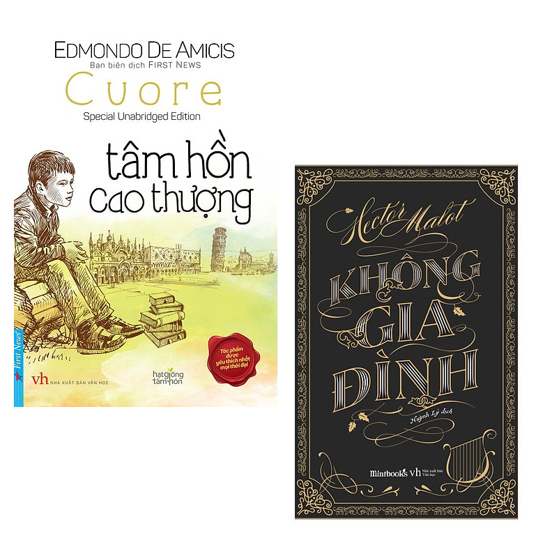 Combo Tâm Hồn Cao Thượng + Không Gia Đình