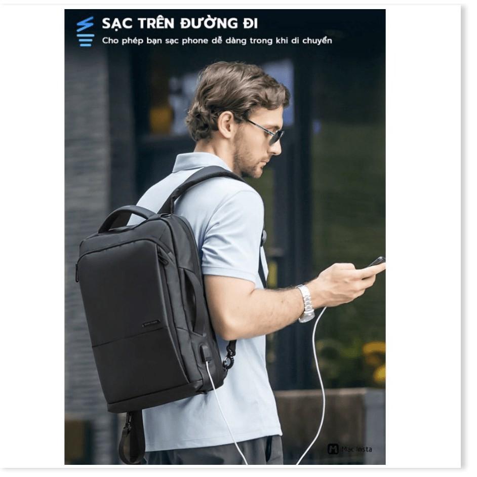 Balo đựng laptop kiêm cặp xách tay 2in1 thông minh Mark Ryden MOCHILA