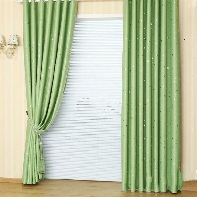 Rèm cửa trang trí nhà cửa hình sao xinh kích thước