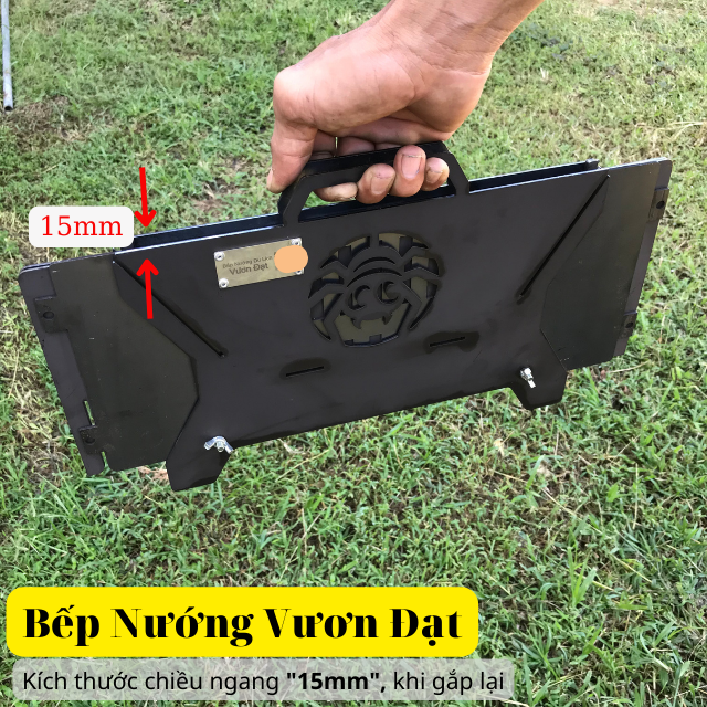 Bếp Nướng Lắp Ghép Hình Con Nhện Vươn Đạt