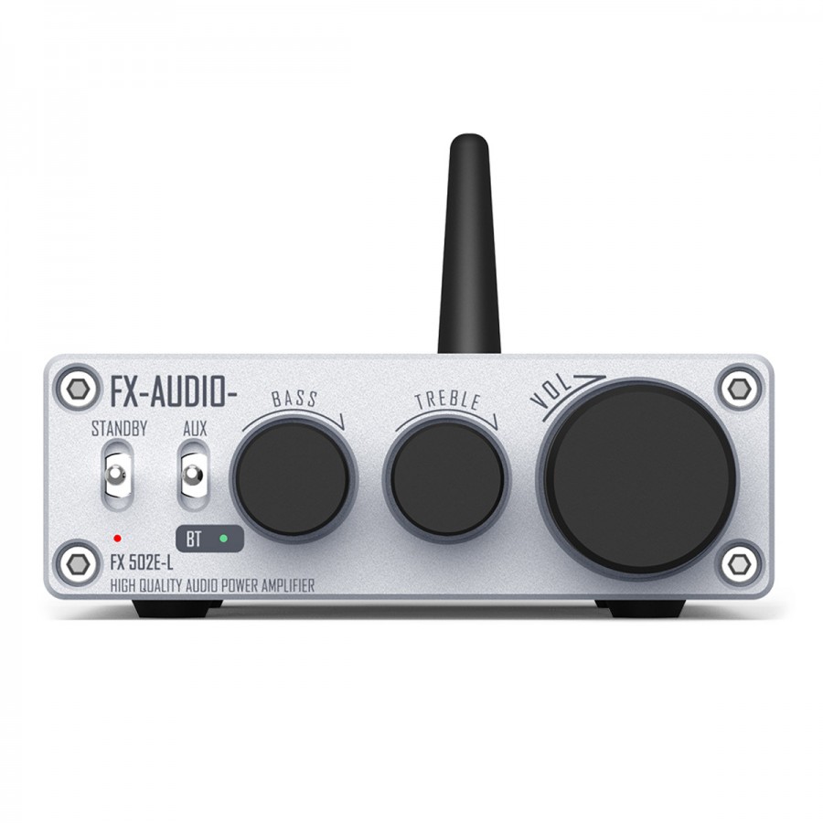 Bộ Khuếch Đại Âm Thanh DAC HiFi 2.0 BT 5.1 Có Thể Điều Chỉnh Bass Treble FX-Audio FX 502E-L - Hàng Chính Hãng
