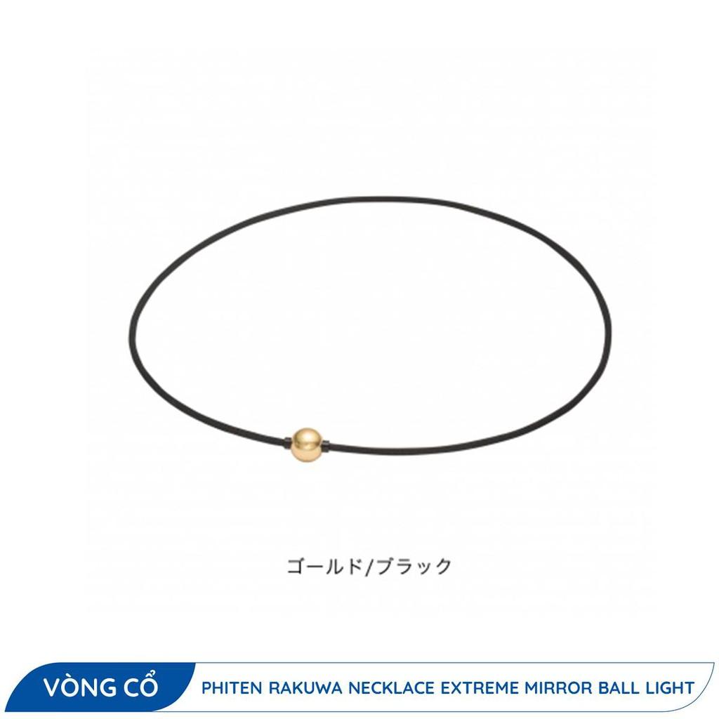 Vòng Cổ Phiten Rakuwa Mirror Ball Light - Phiten Rakuwa Necklace Extreme Mirror Ball Light