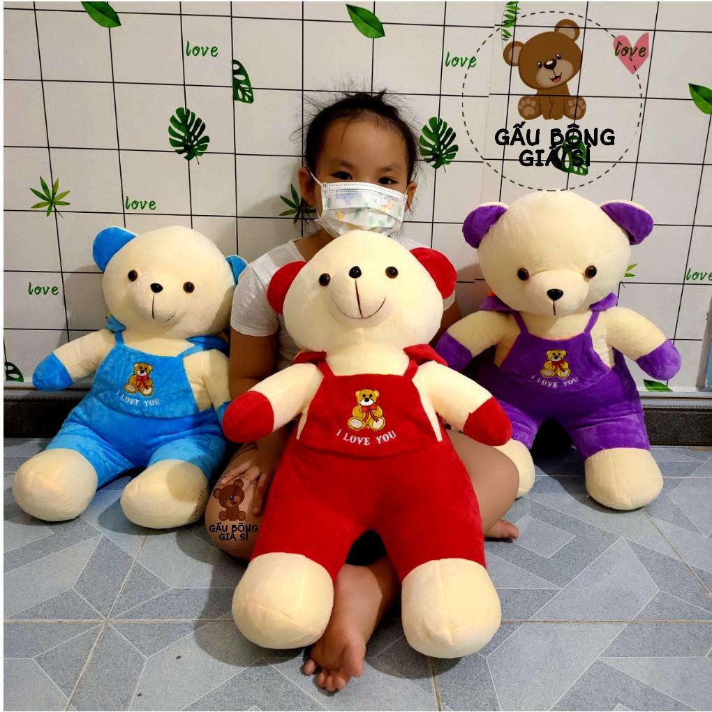 GẤU BÔNG TEDDY ÁO NÓN SIZE LỚN VẢI MỀM MỊN HÀNG CAO CẤP AN TOÀN CHO BÉ