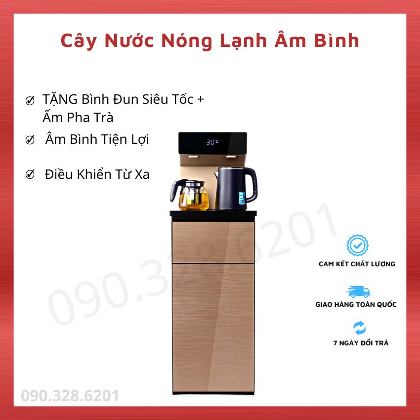 Cây Nước Nóng Lạnh Thông Minh Điều Khiển Từ Xa, Cây Nước Nóng Lạnh Văn Phòng Cao Cấp