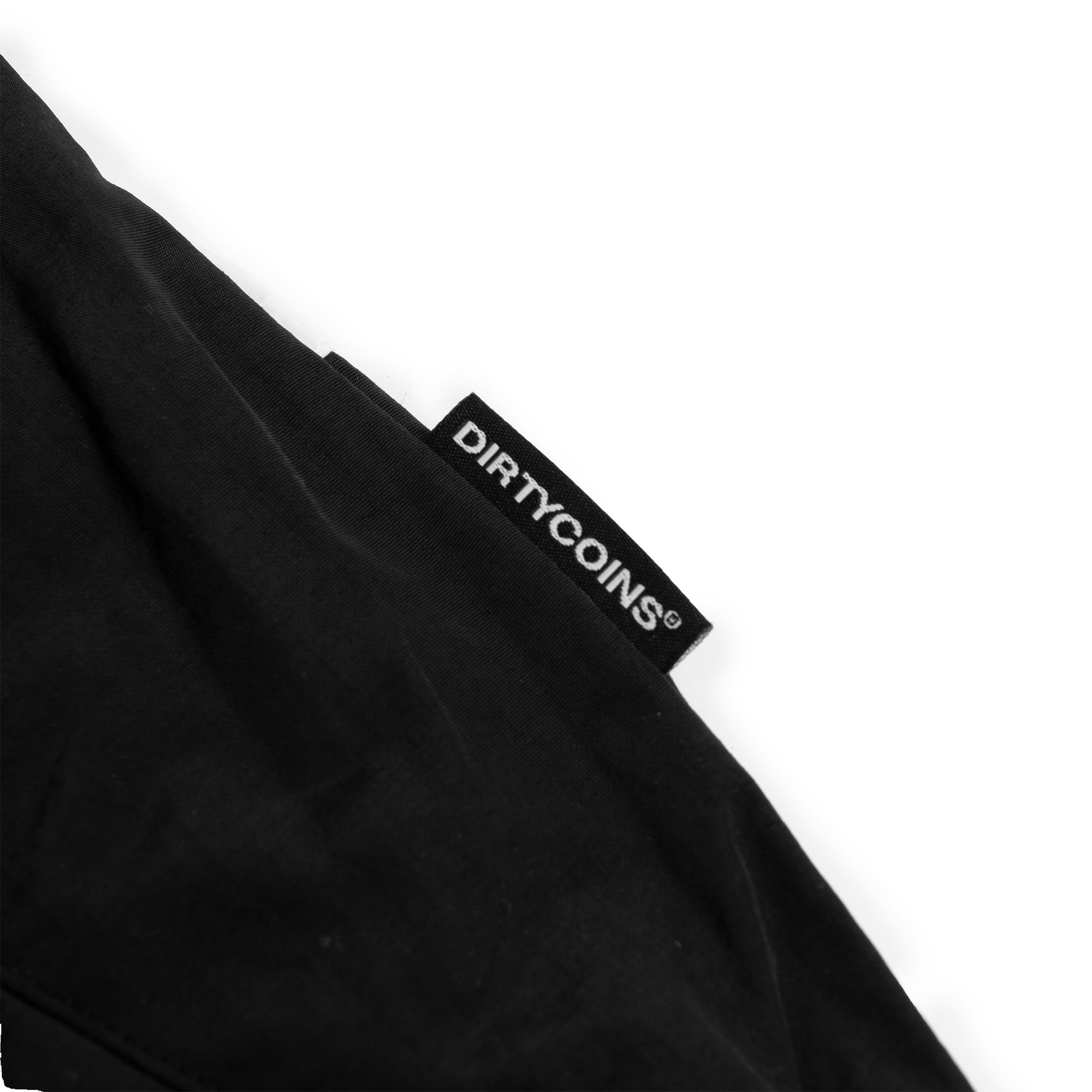 Áo Khoác DirtyCoins OG Logo Windbreaker Jacket - Black/White