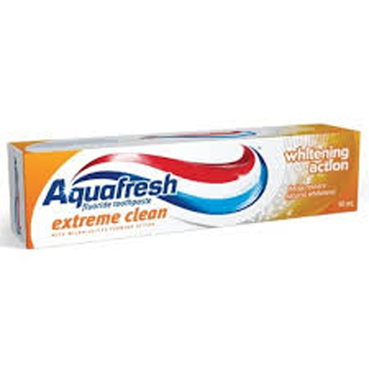 Kem Đánh Răng Aquafresh Extreme Clean Whitening Action - Phục Hồi Độ Trắng Bóng Tự Nhiên