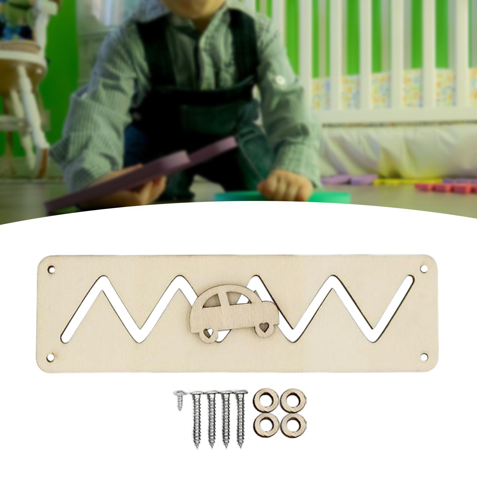 Busy Board Accessories Rail Early Learning Educational Toy for Children