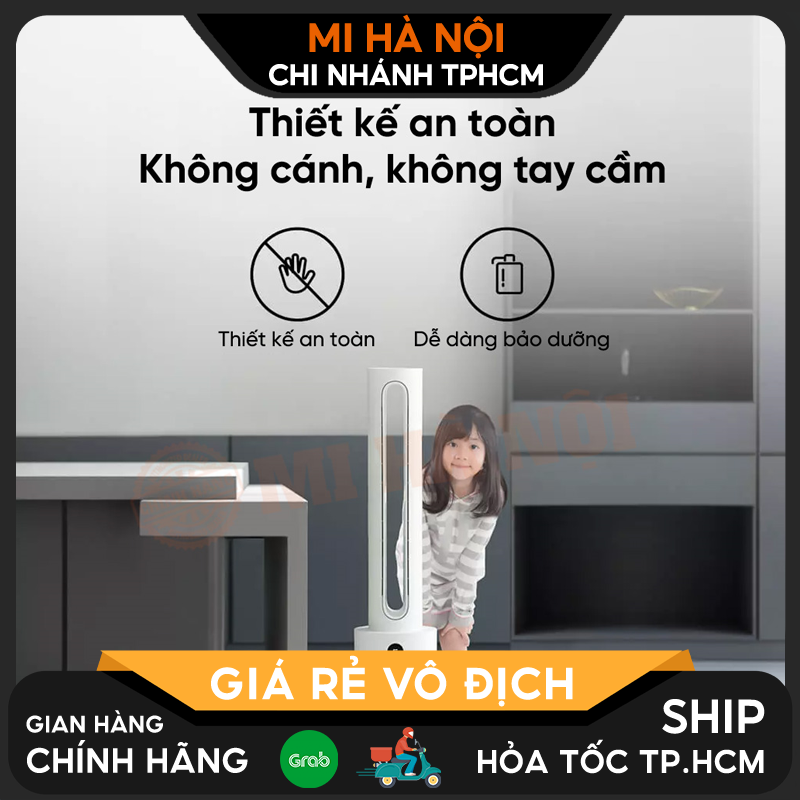 Quạt không cánh XIAOMI 2 in 1 kèm lọc không khí Hàng chính hãng
